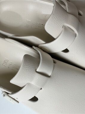 Birkenstock White EVA Clog Mules
